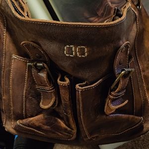 Bed Stu Leather Distressed Handbag